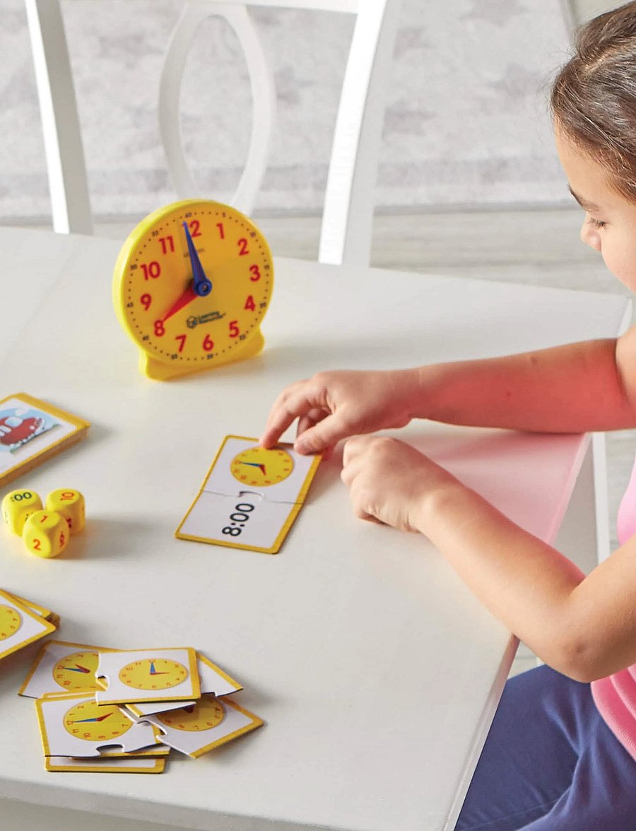 Learning Resources - Time Activity Set - lærerike spill - multi coloured - 4