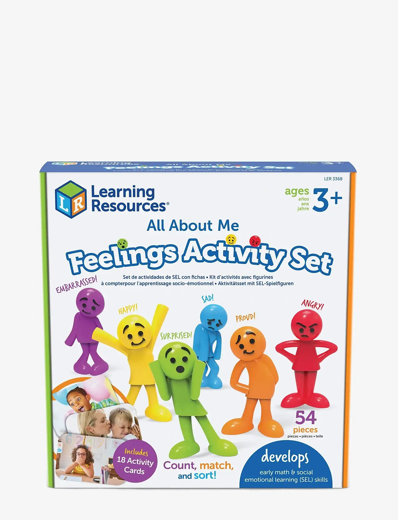 Learning Resources - All About Me Feelings Activity Set - lekset - multi coloured - 1