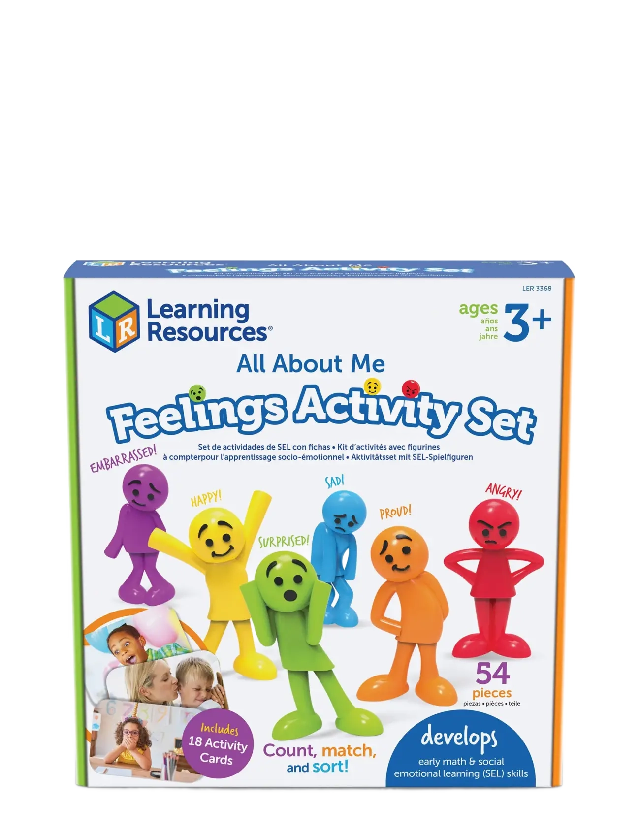 All About Me Feelings Activity Set - MULTI COLOURED