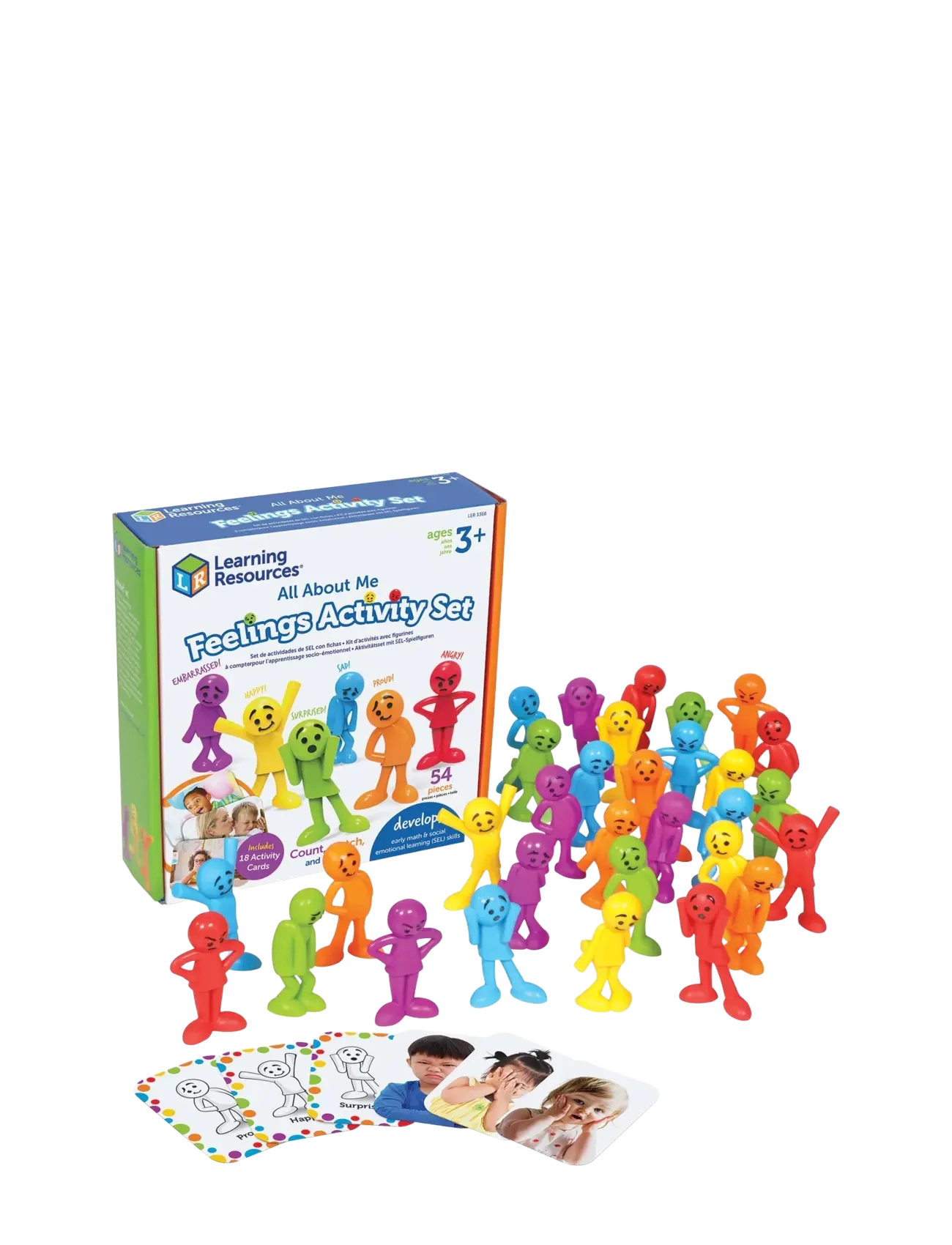 Learning Resources - All About Me Feelings Activity Set - legesæt - multi coloured - 1