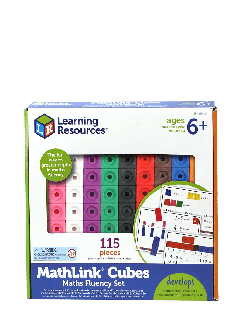 Learning Resources - MathLink® Cubes Maths Fluency Set - play sets - multi coloured - 0