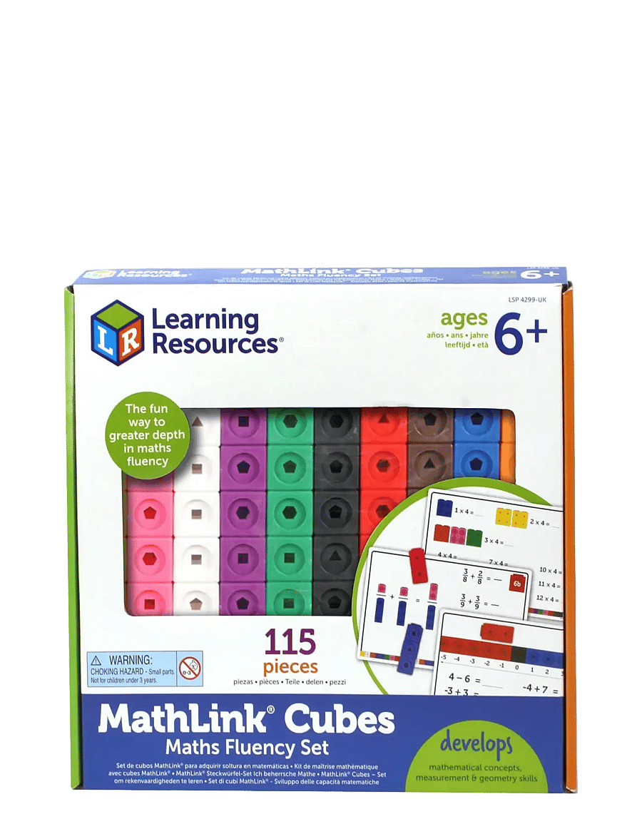 Learning Resources - MathLink® Cubes Maths Fluency Set - play sets - multi coloured - 0