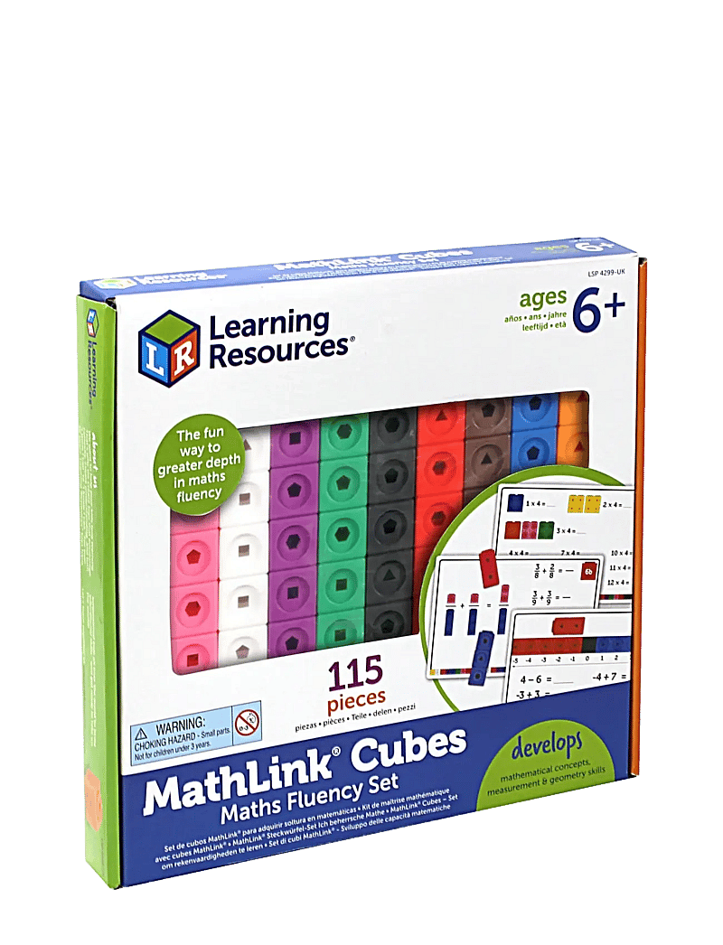 Learning Resources - MathLink® Cubes Maths Fluency Set - play sets - multi coloured - 1