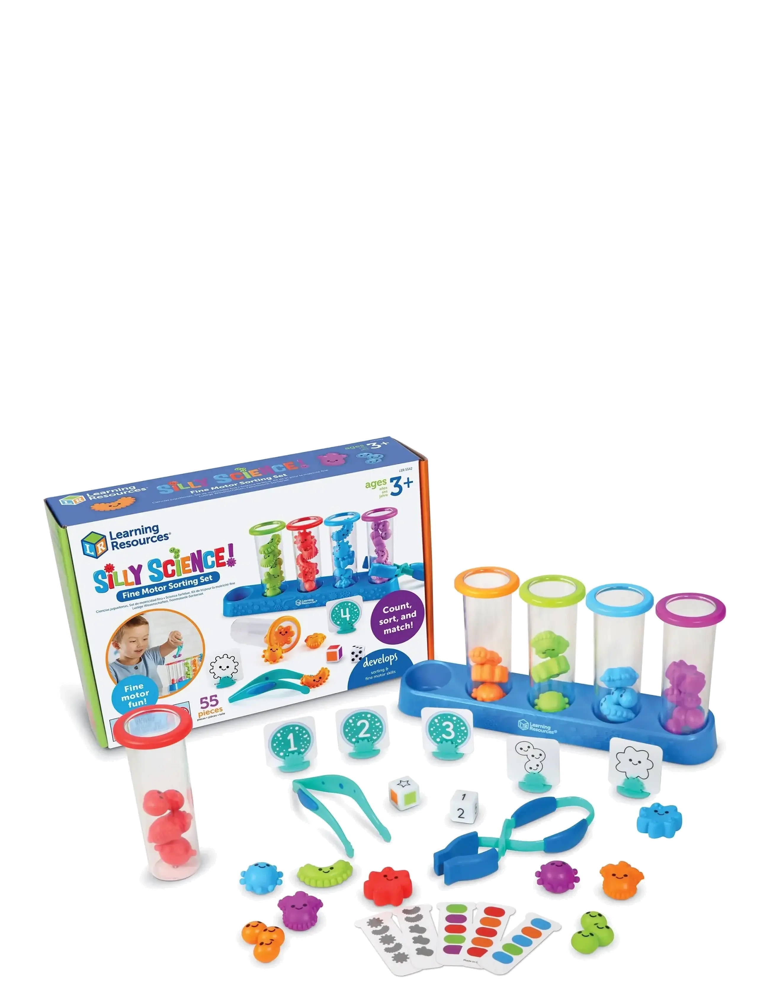 Learning Resources - Silly Science Fine Motor Sorting Set - multi coloured - 2