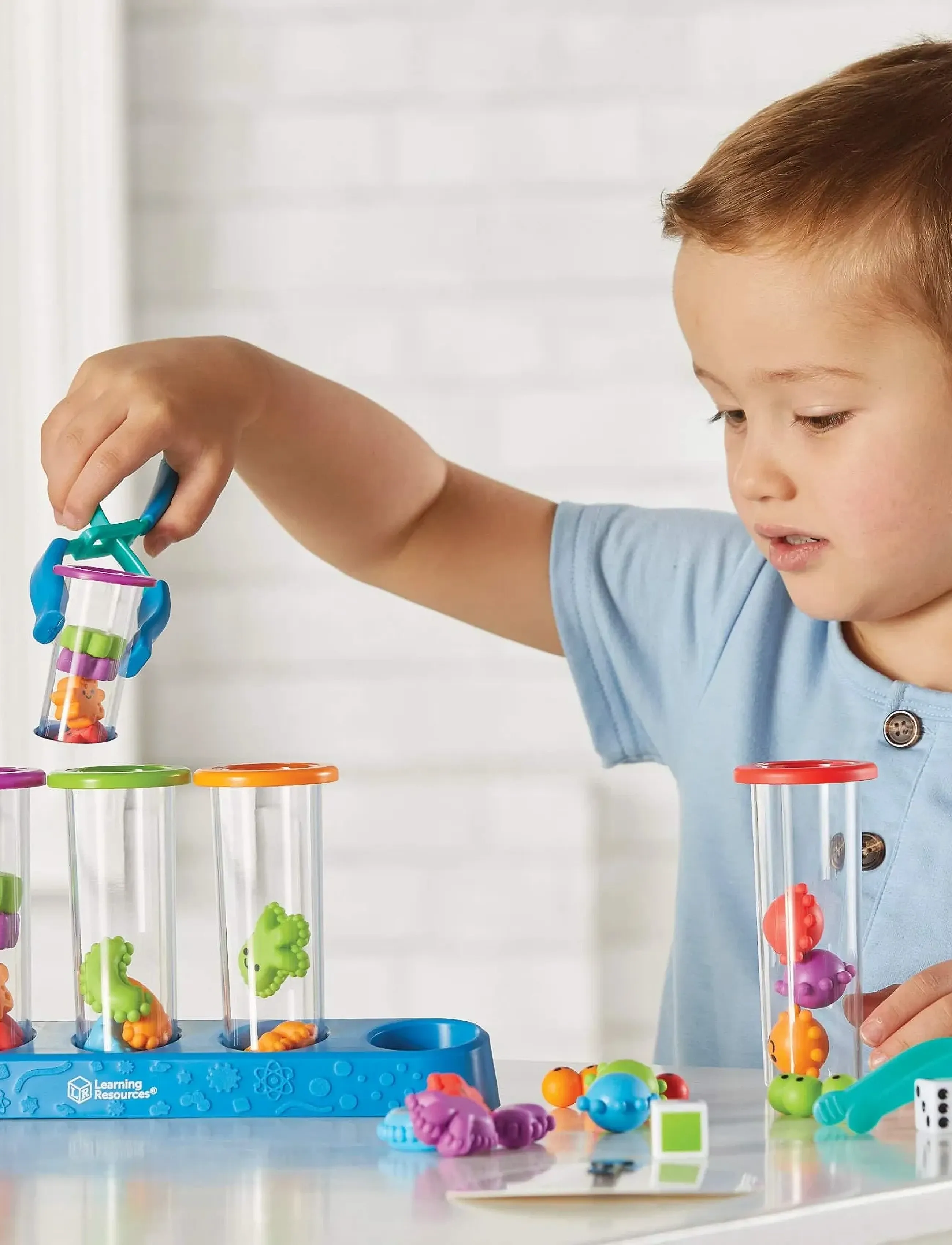 Learning Resources Silly Science Fine Motor Sorting Set, One Size, Multi/patterned, Educational Legetøj > Interactive Legetøj, Børn