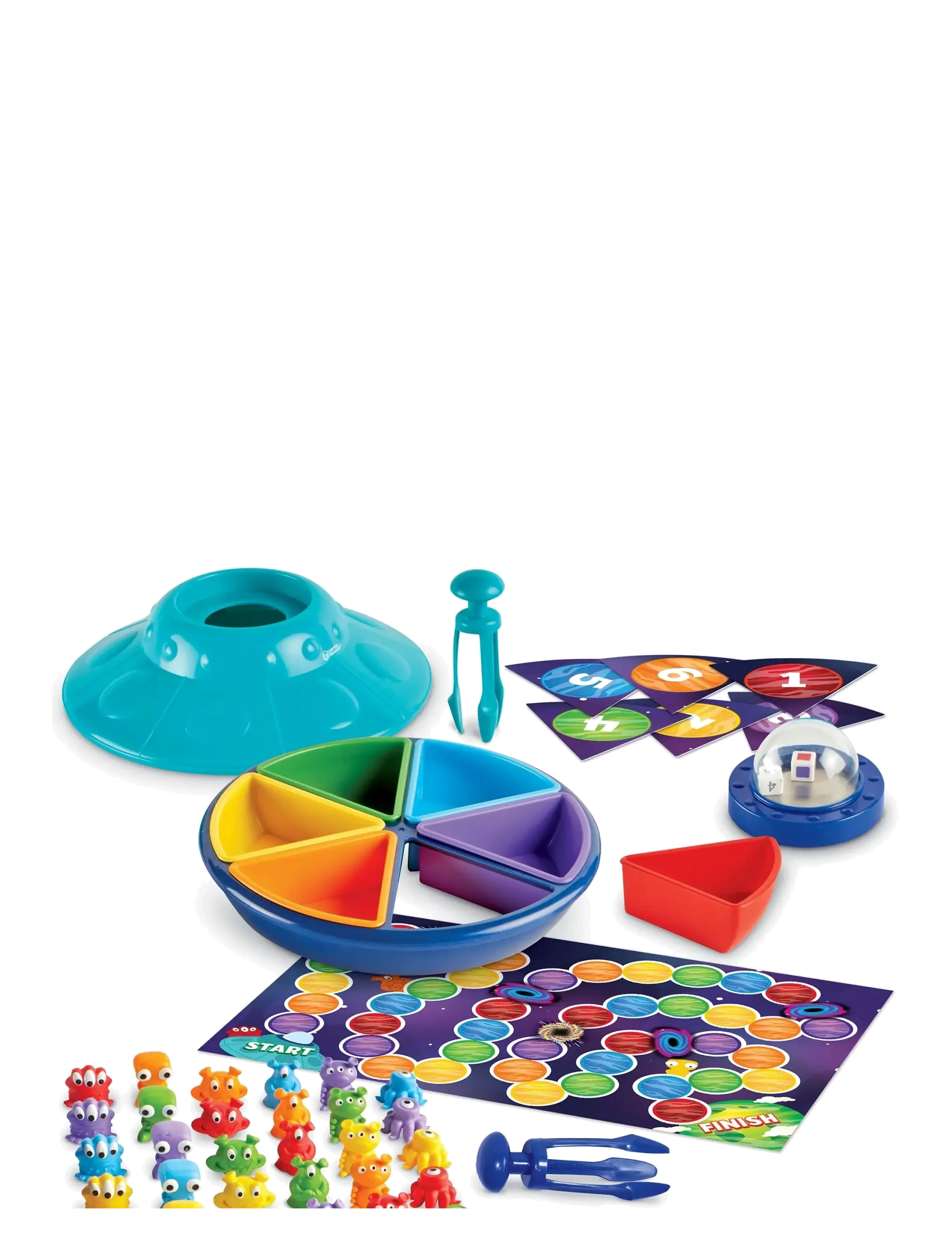 Learning Resources - Oodles of Aliens!™  Sorting Saucer - sorteringsboks-leke - multi coloured - 3