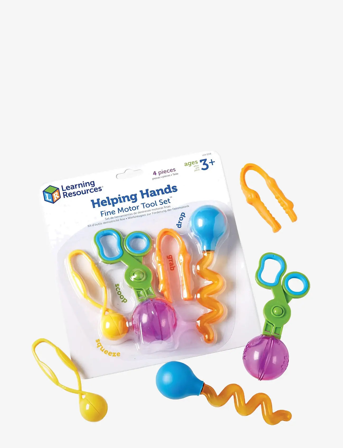 Learning Resources - Helping Hands Fine Motor Tool Set™ - legesæt - multi coloured - 1