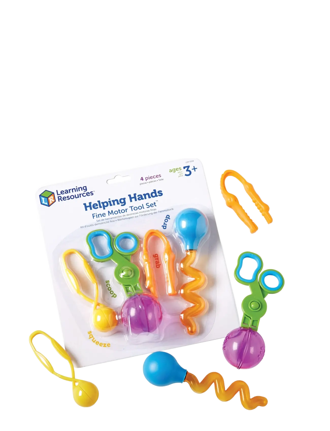 Learning Resources - Helping Hands Fine Motor Tool Set™ - multi coloured - 2