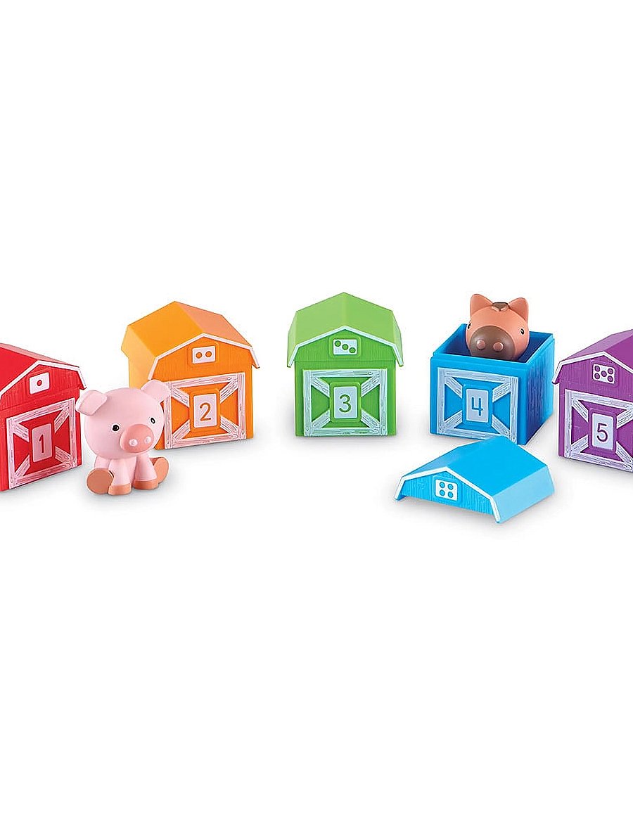 Learning Resources - Peekaboo Learning Farm - legesæt - multi coloured - 3