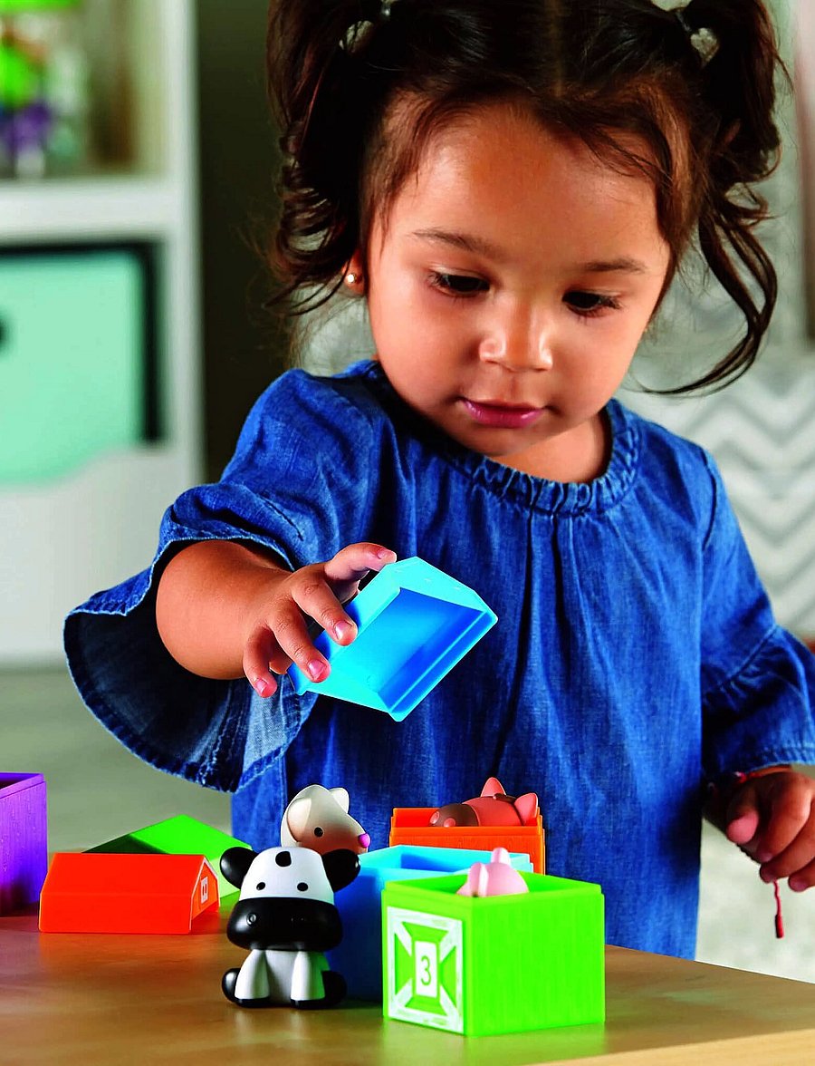 Learning Resources - Peekaboo Learning Farm - legesæt - multi coloured - 5