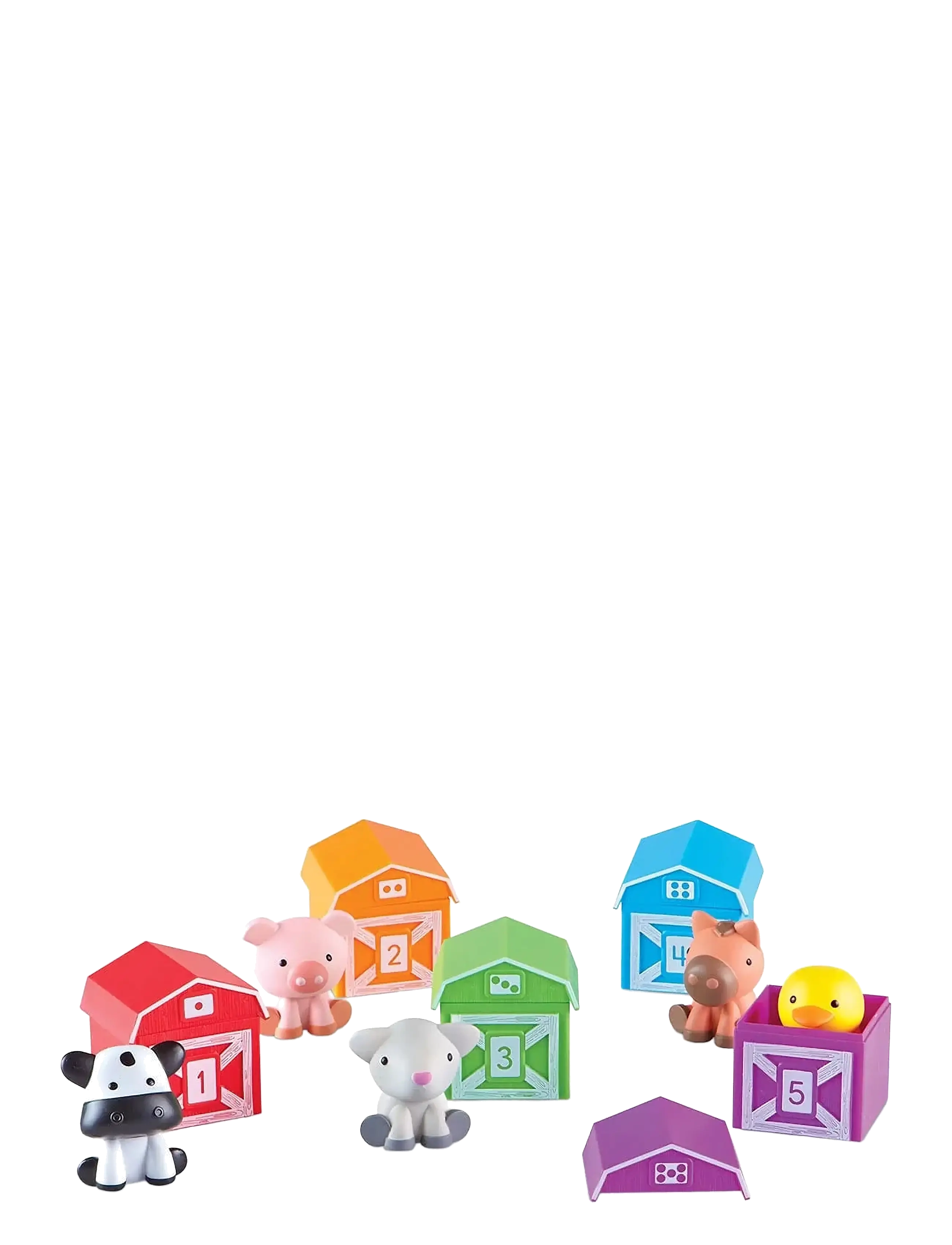 Learning Resources - Peekaboo Learning Farm - multi coloured - 2