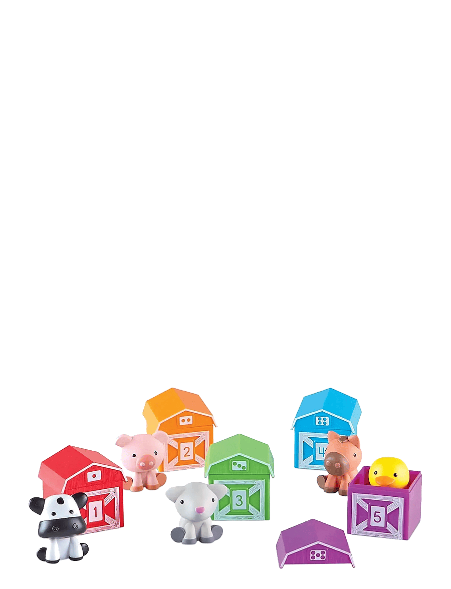 Learning Resources - Peekaboo Learning Farm - legesæt - multi coloured - 2