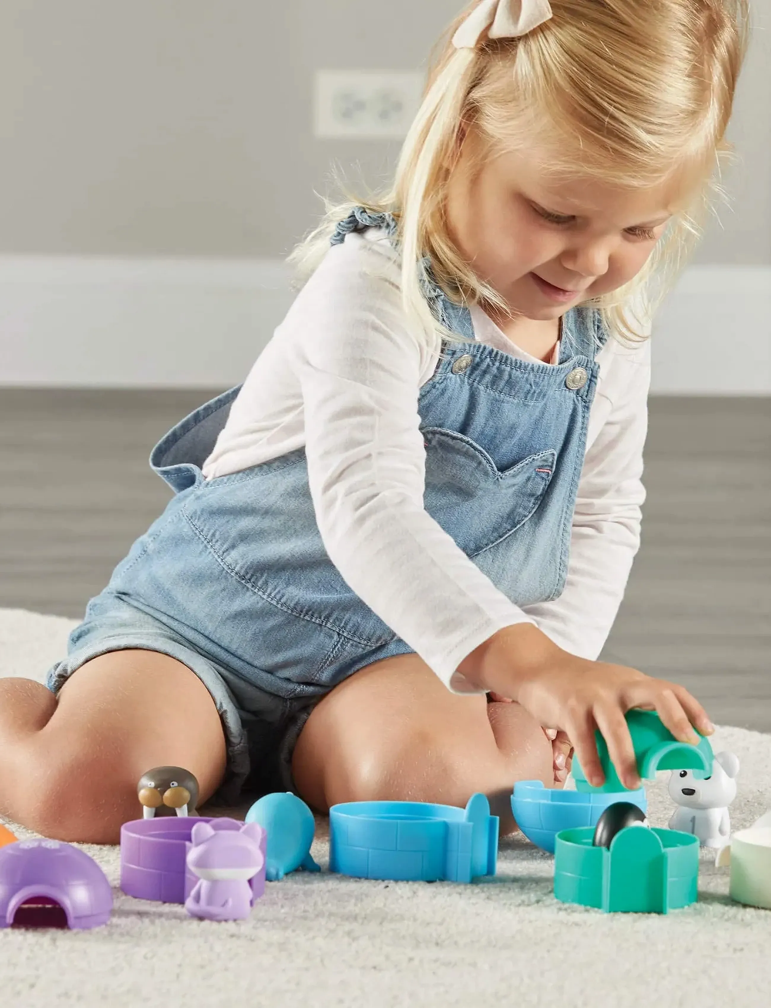 Learning Resources Sort & Seek Polar Animals, One Size, Multi/patterned, Educational Legetøj > Interactive Legetøj, Børn