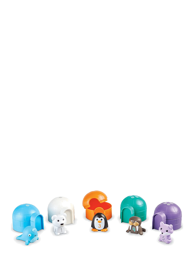 Learning Resources - Sort & Seek™ Polar Animals - interactive toys - multi coloured - 4