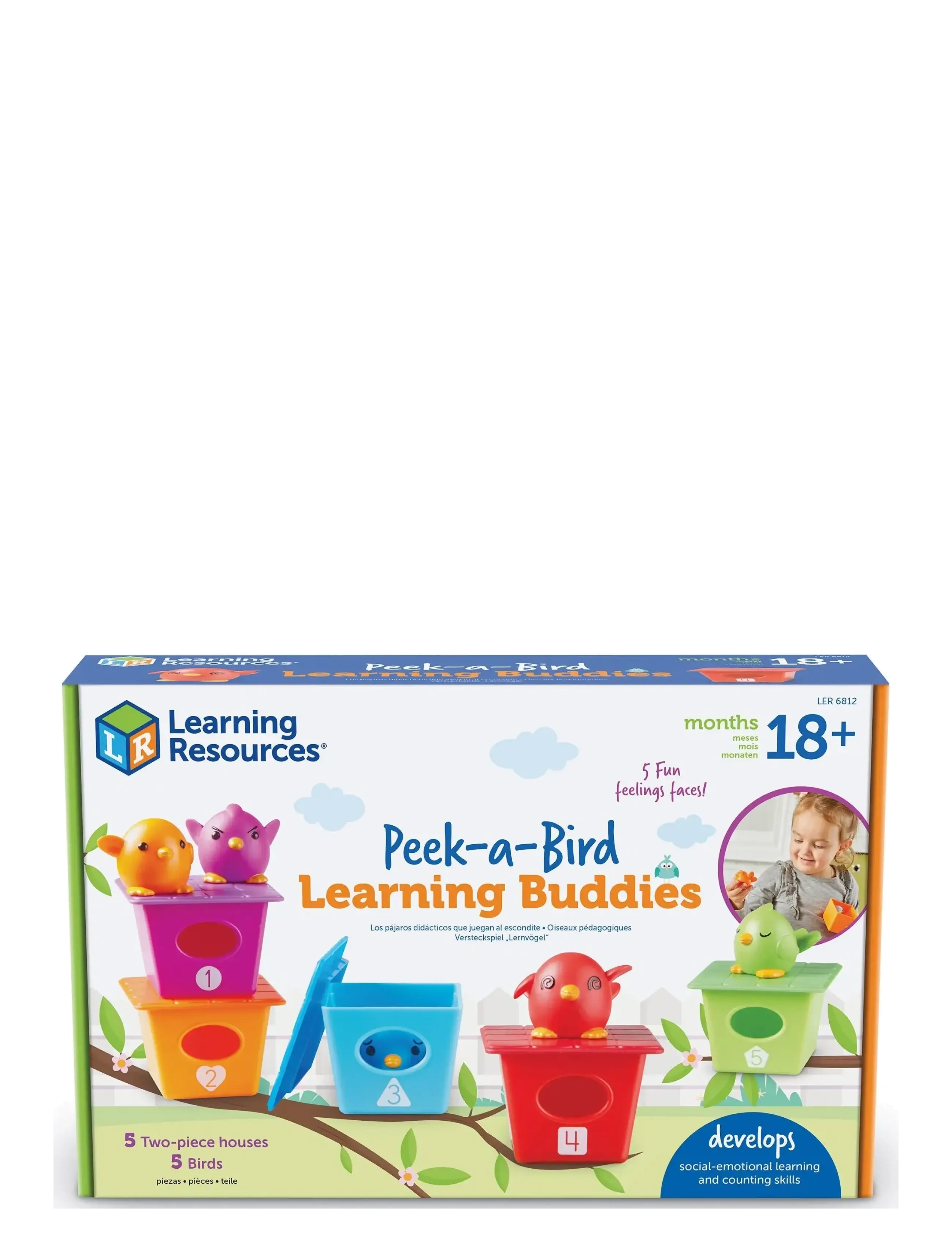 Learning Resources Peek-a-Bird Learning Buddies - Putteboks - MULTI COLOURED / multi