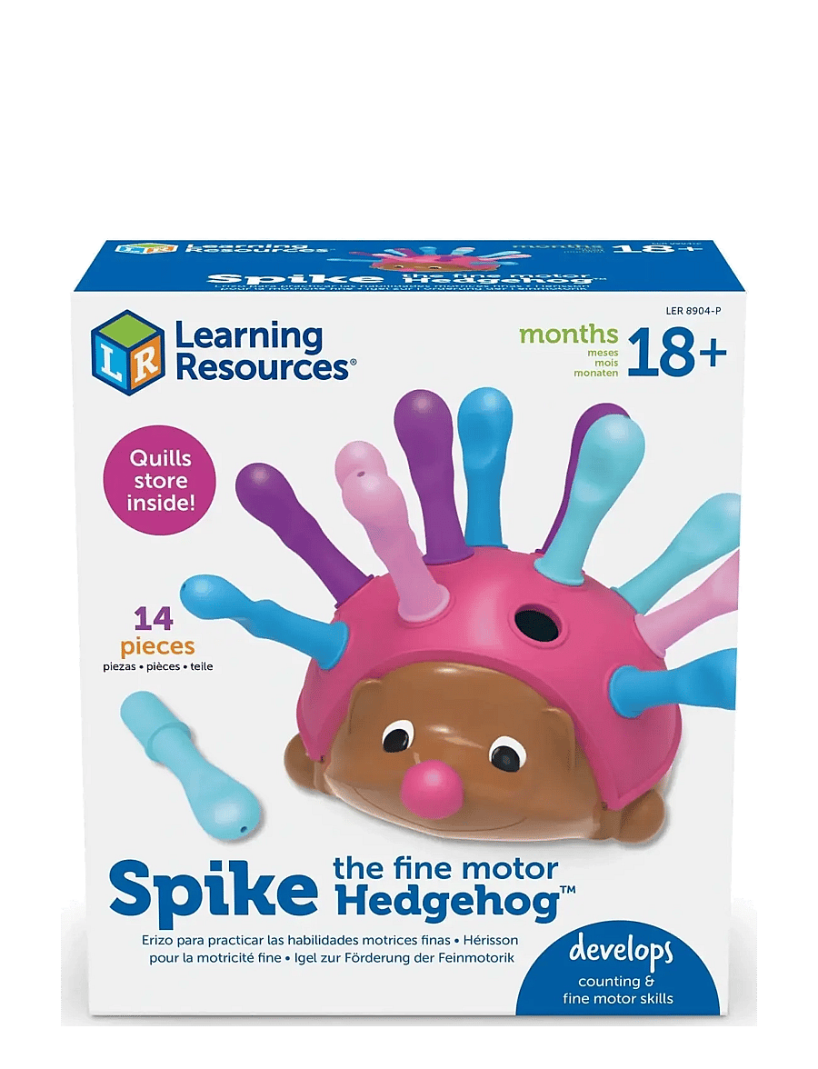 Learning Resources - Spike The Fine Motor Hedgehog® - motoriset lelut - multi coloured - 1