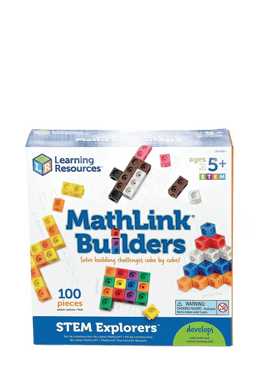 Learning Resources - STEM Explorers™ MathLink® Builders - lekset - multi coloured - 1