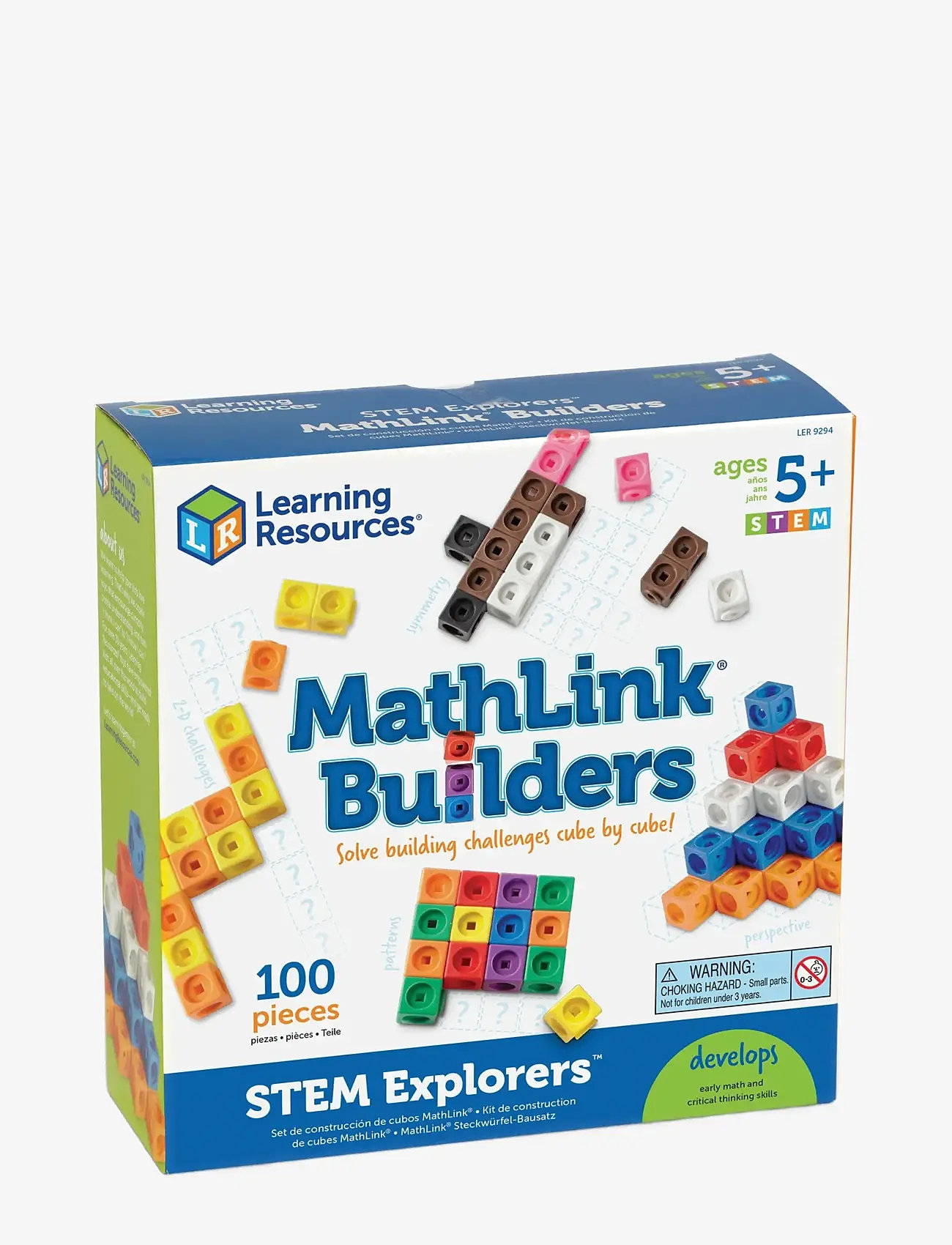 Learning Resources - STEM Explorers™ MathLink® Builders - multi coloured - 2