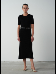 LEBRAND - NORA DRESS - liibuvad kleidid - black - 3