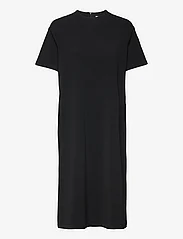 LEBRAND - OSLO MIDI DRESS - sukienki koszulowe - black - 0