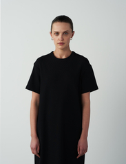 LEBRAND - OSLO MIDI DRESS - t-shirt-kleider - black - 3