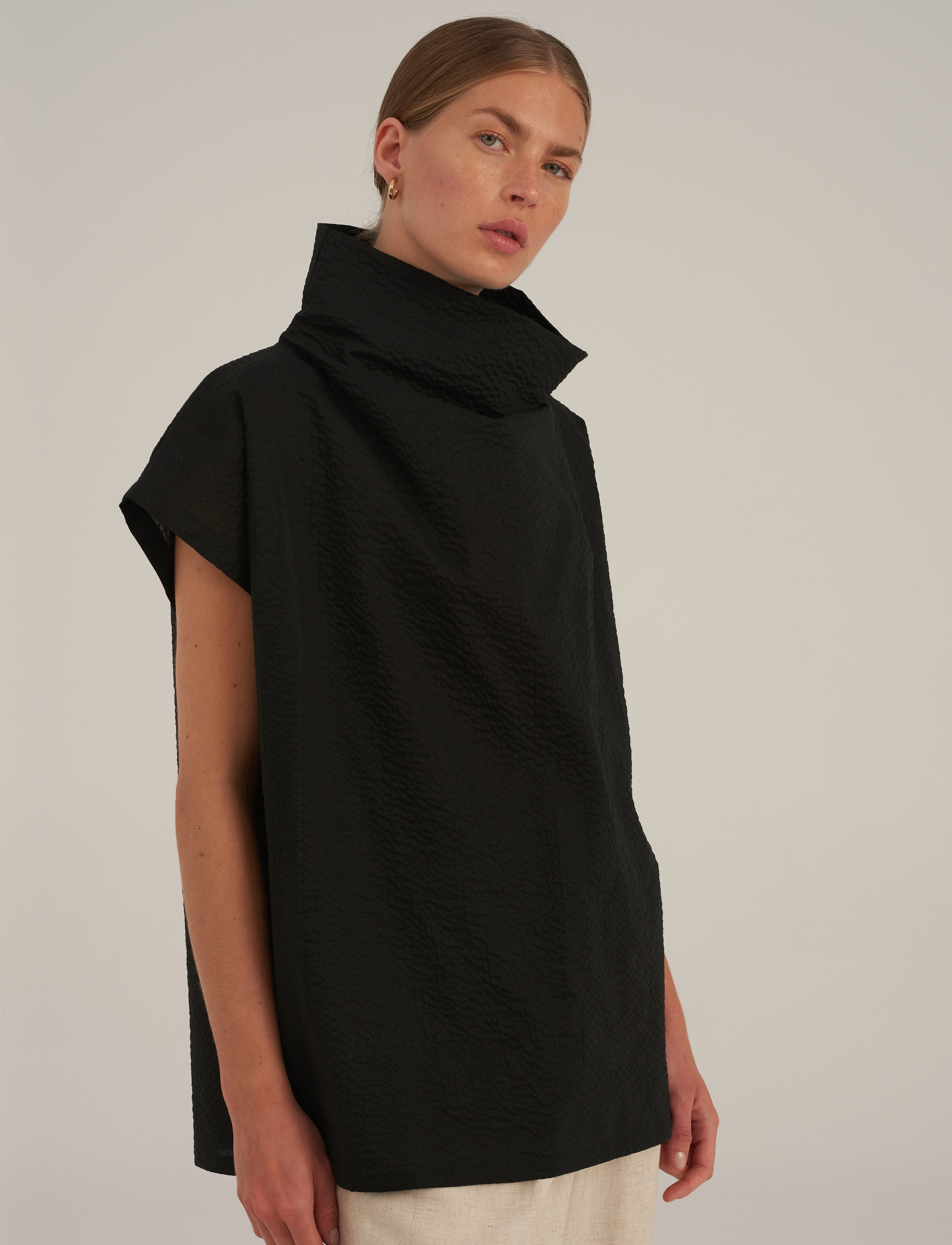 LEBRAND - Costa top - black - 3