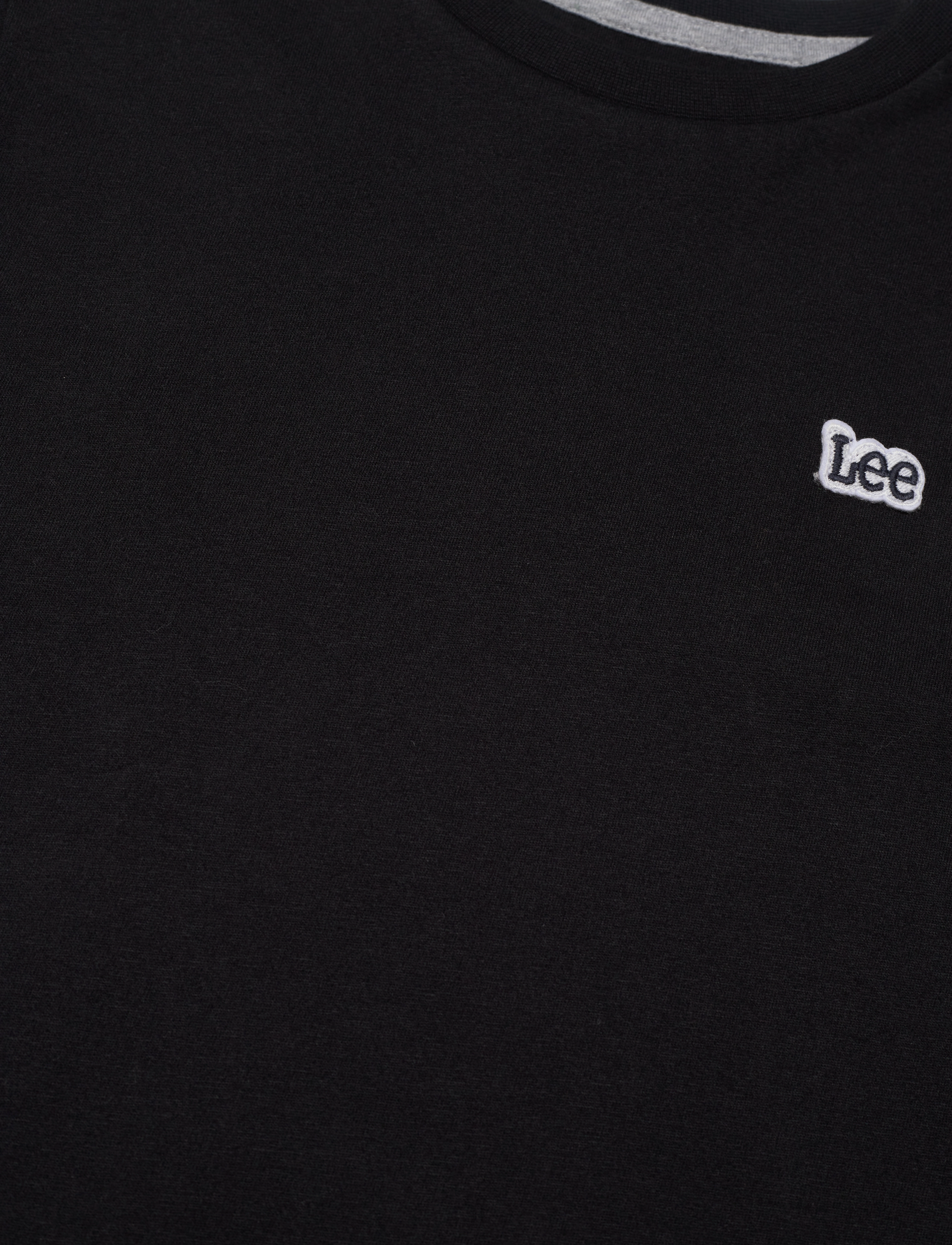 Lee Jeans - Badge T-Shirt - kortærmede t-shirts - black - 2
