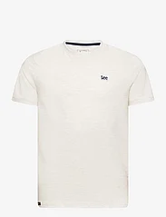 Lee Jeans - Badge T-Shirt - lühikeste varrukatega t-särgid - light grey marl - 0