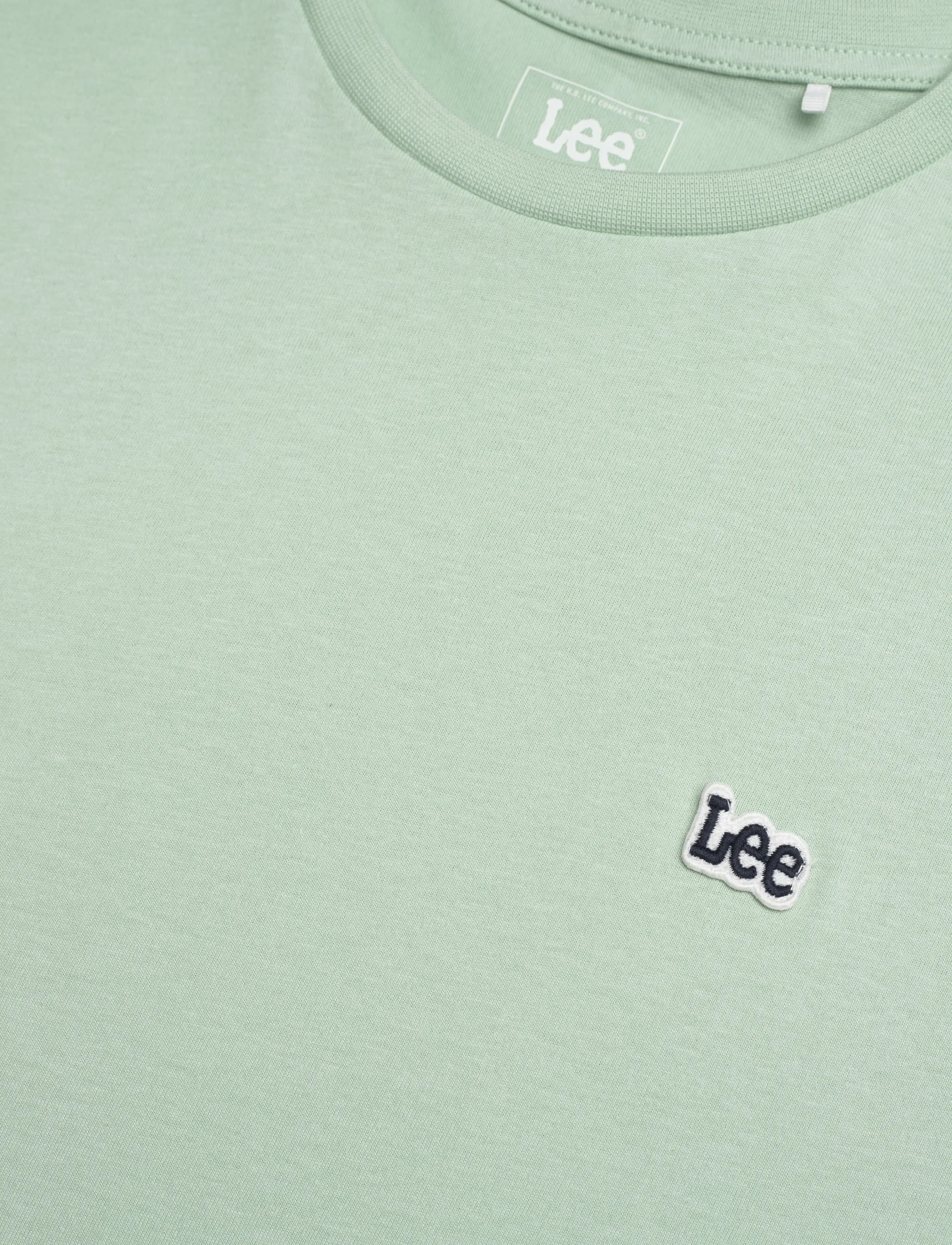 Lee Jeans - Badge T-Shirt - kortærmede t-shirts - slit green - 2