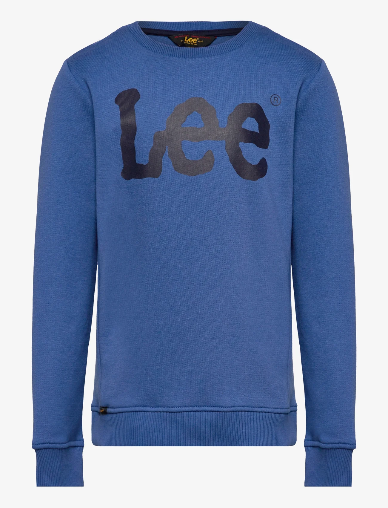 Lee Jeans - Wobbly Graphic BB Crew - sweatshirts - star sapphire - 0