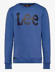 Lee Jeans - Wobbly Graphic BB Crew - sweatshirts - star sapphire - 0
