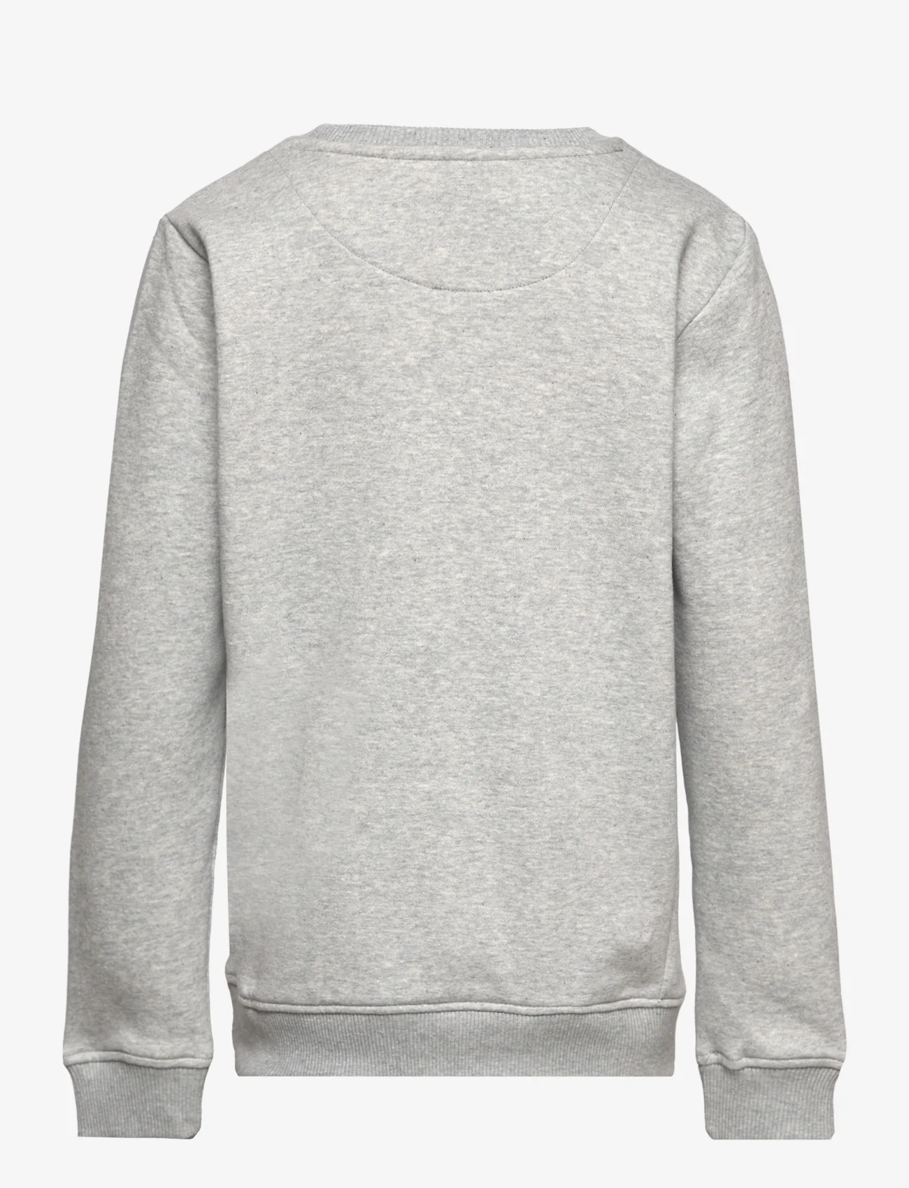 Lee Jeans - Wobbly Graphic BB Crew - sweatshirts - vintage grey heather - 1