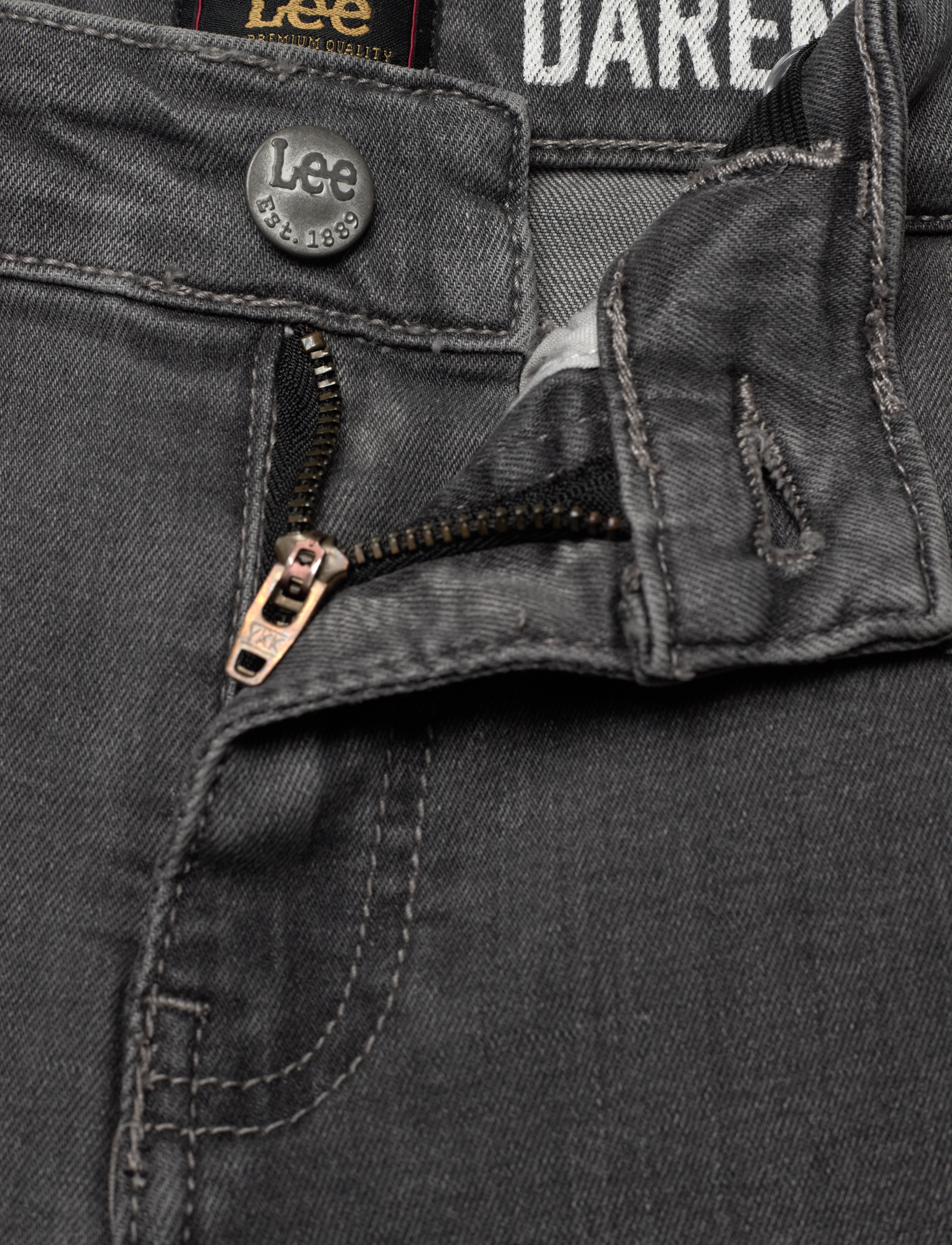 Lee Jeans - Daren - tavalised teksad - light grey wash - 3