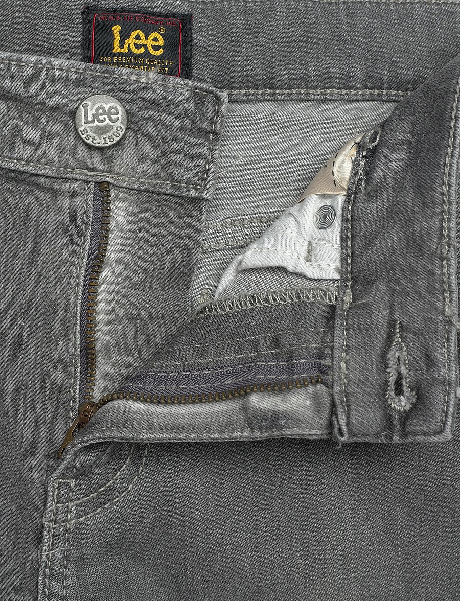 Lee Jeans - Luke - brīva griezuma džinsi - light grey wash - 3