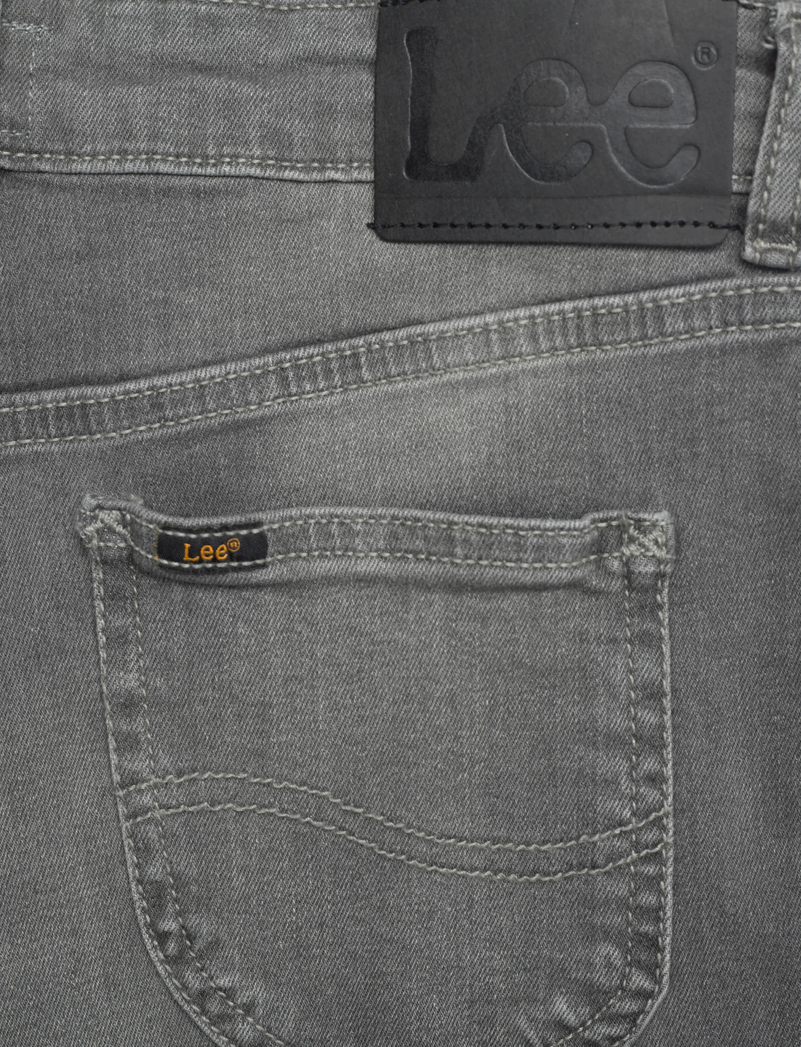 Lee Jeans - Luke - brīva griezuma džinsi - light grey wash - 4