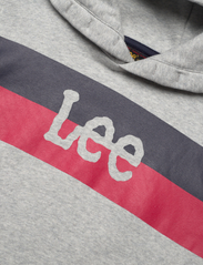 Lee Jeans - Stripe Logo BB OTH Hoodie - kapuutsiga dressipluusid - vintage grey heather - 2