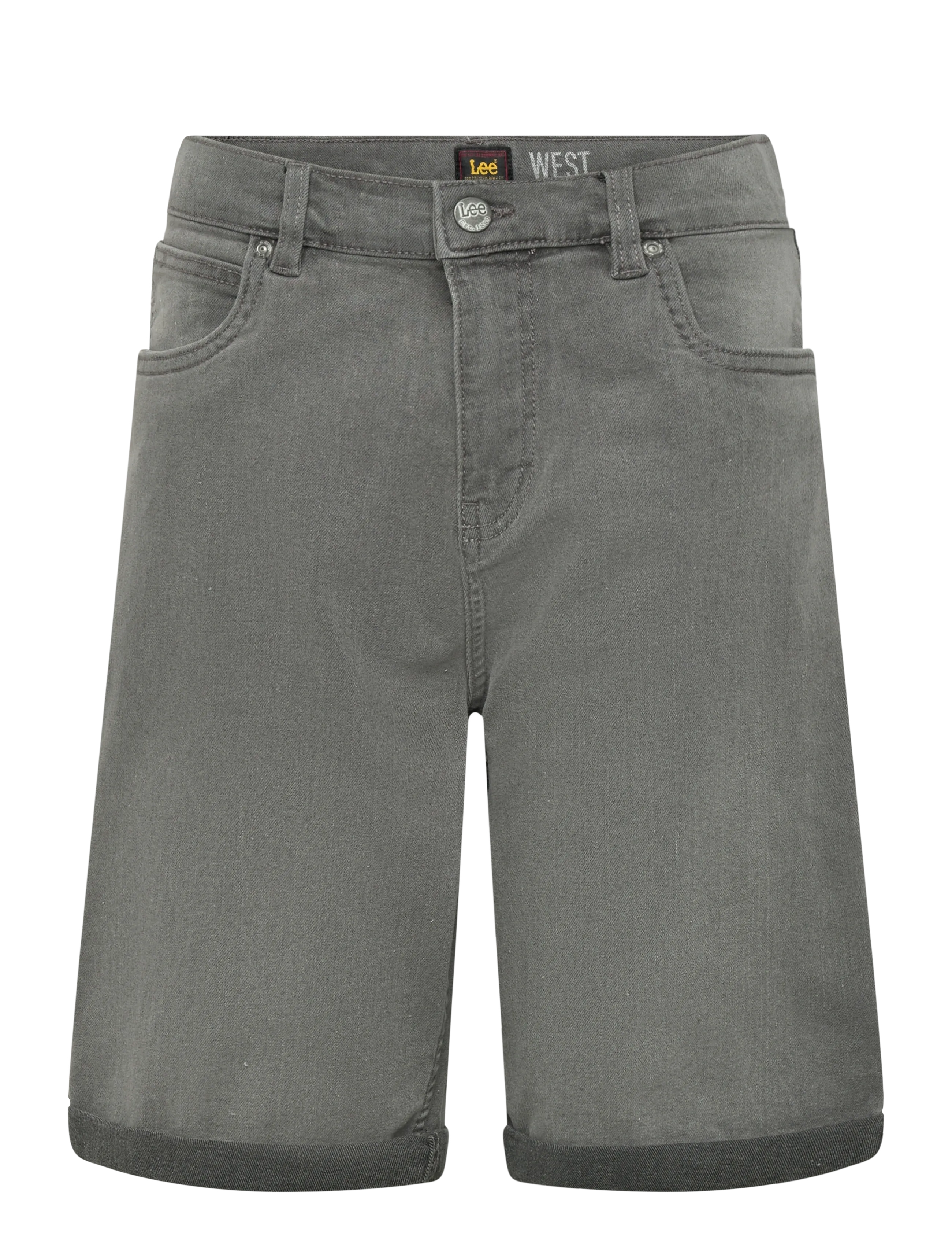 Lee Jeans West 5 Pocket Short, 152, Shorts, Grau - Casual Kinder