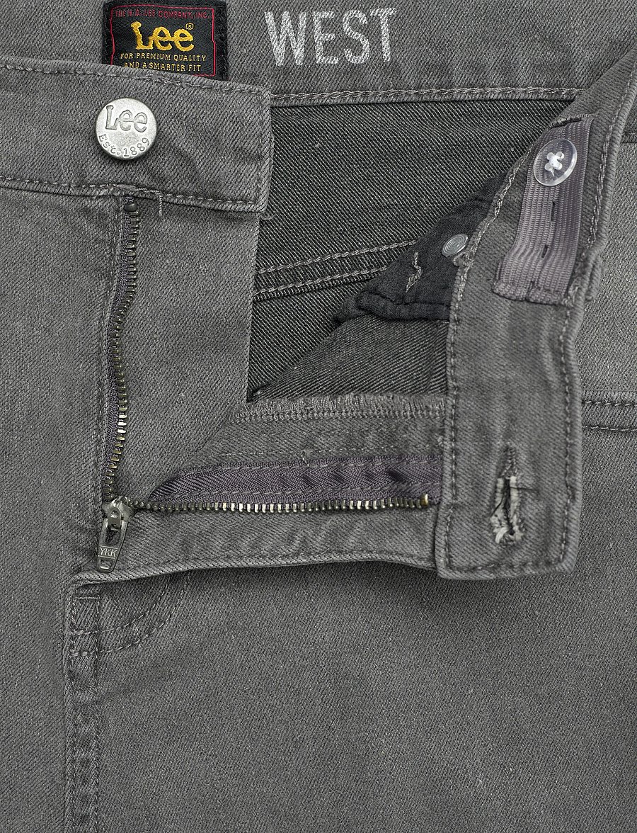 Lee Jeans - West 5 Pocket Short - casual shorts - light grey wash - 3