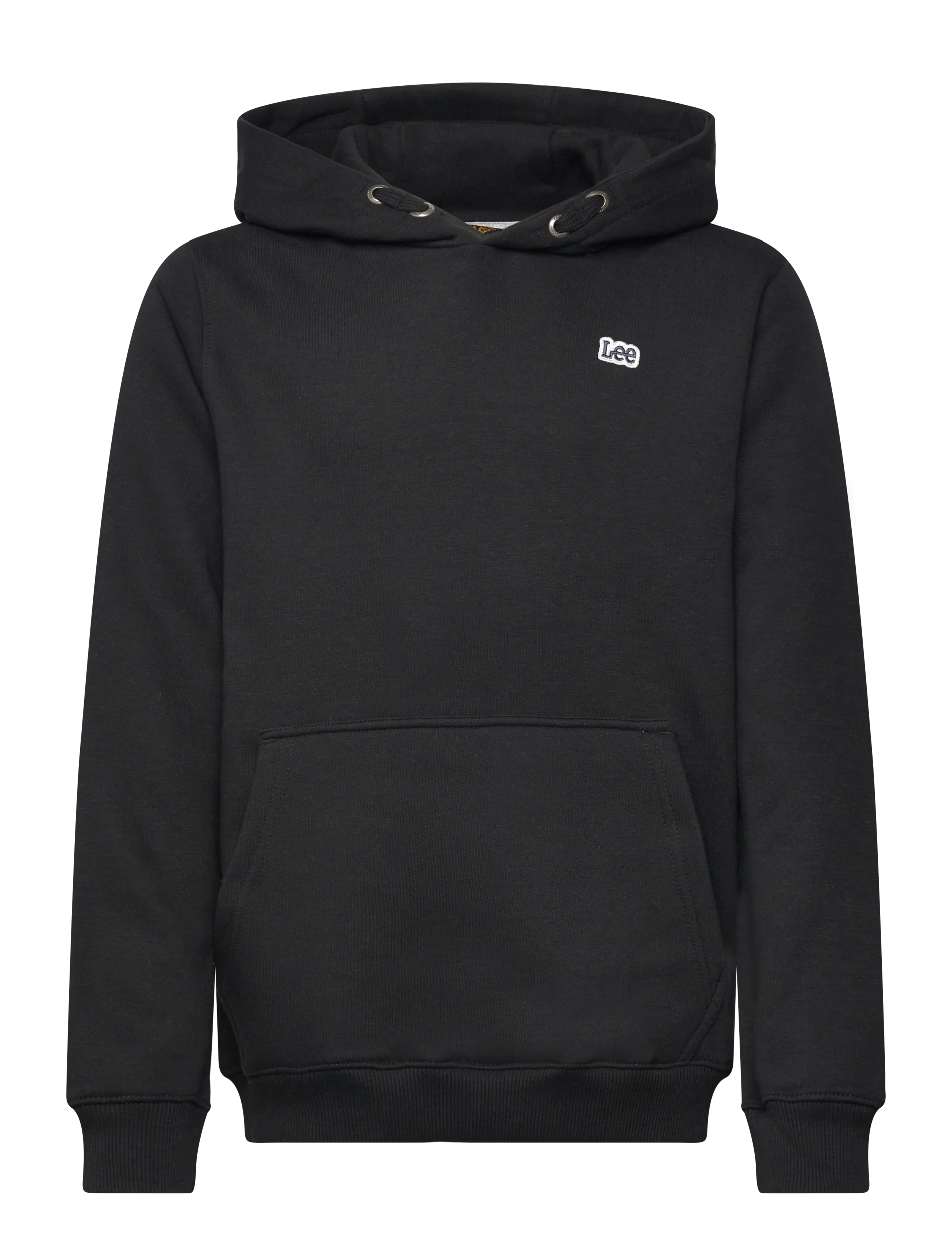 Lee Jeans Badge Bb Oth Hoodie, 122, Black, Sweatshirts & Hættetrøjer > Hættetrøjer, Børn