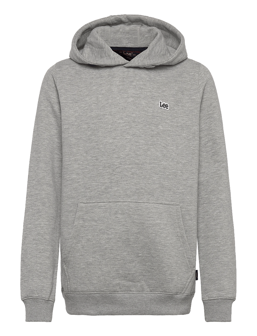 Lee Jeans - Badge BB OTH Hoodie - huvtröjor - vintage grey heather - 0