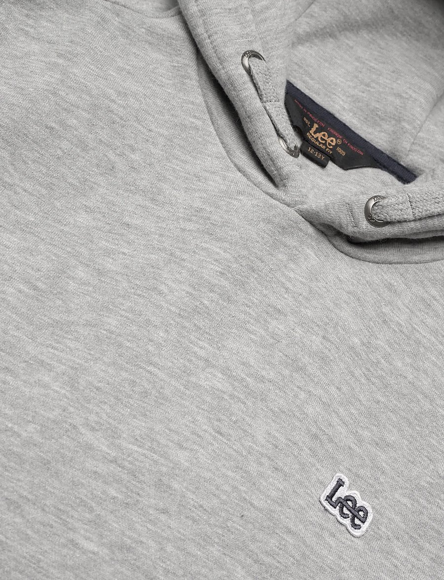 Lee Jeans - Badge BB OTH Hoodie - huvtröjor - vintage grey heather - 2