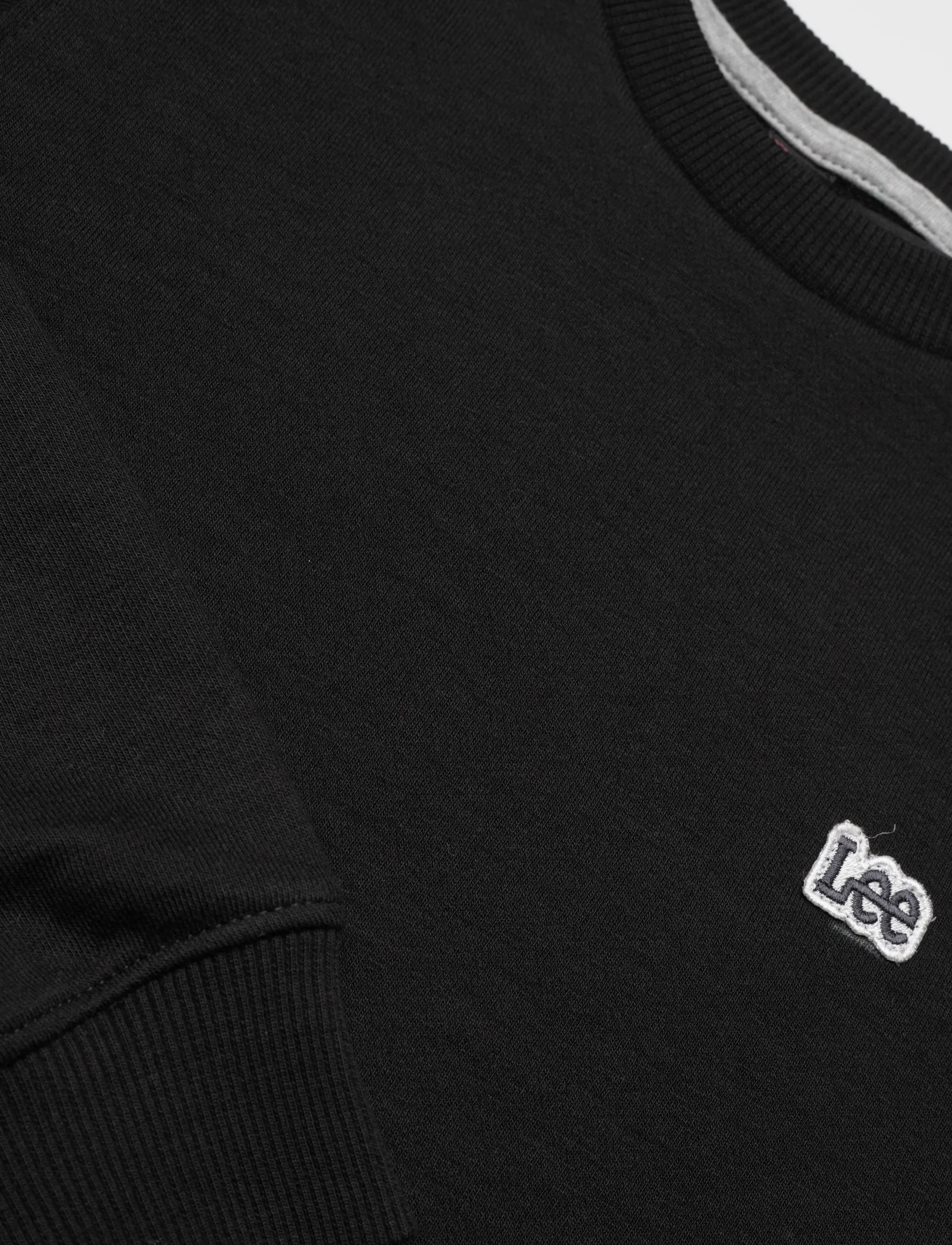 Lee Jeans - Badge LB Crew - sweatshirts - black - 2