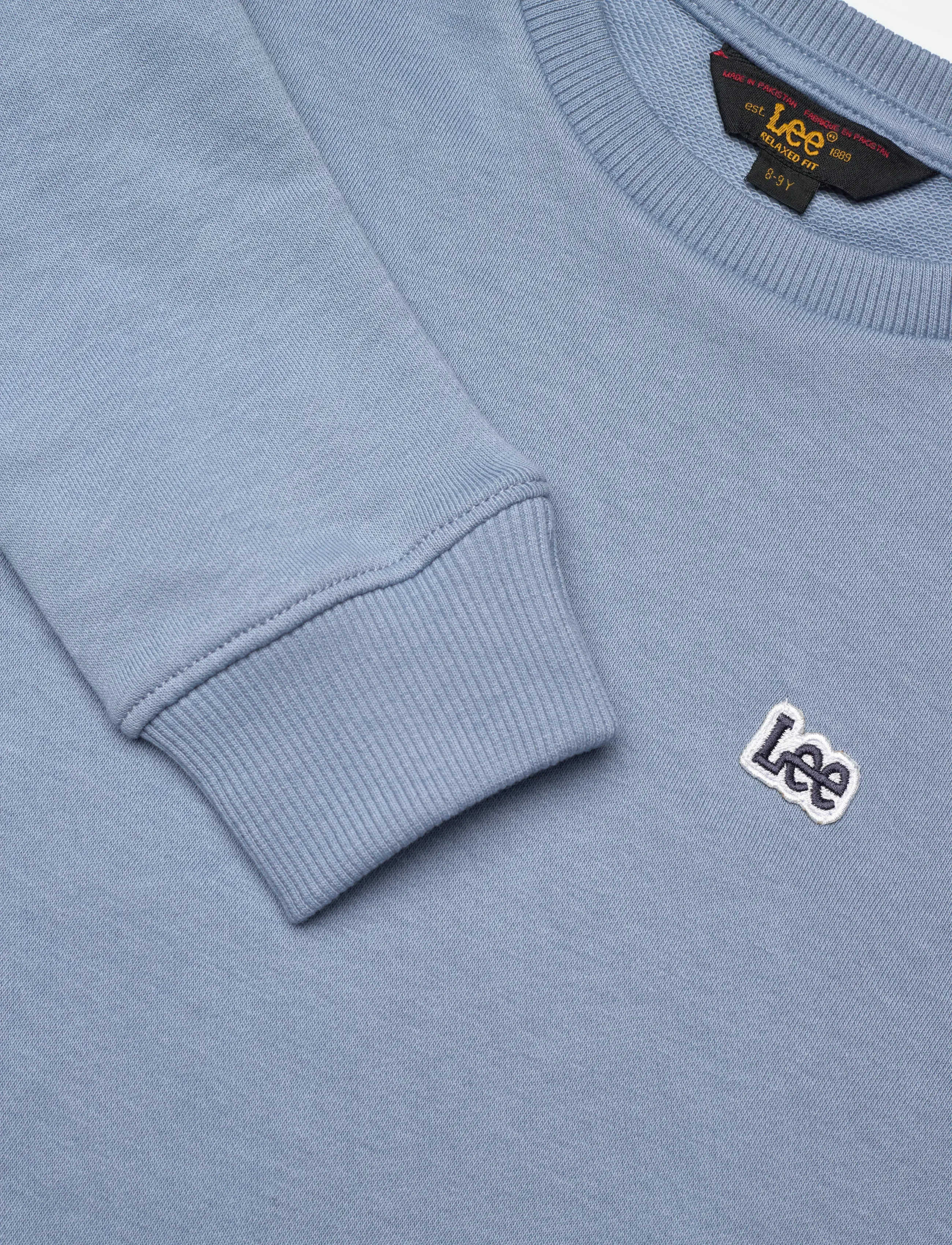 Lee Jeans - Badge LB Crew - sweatshirts - faded denim - 2