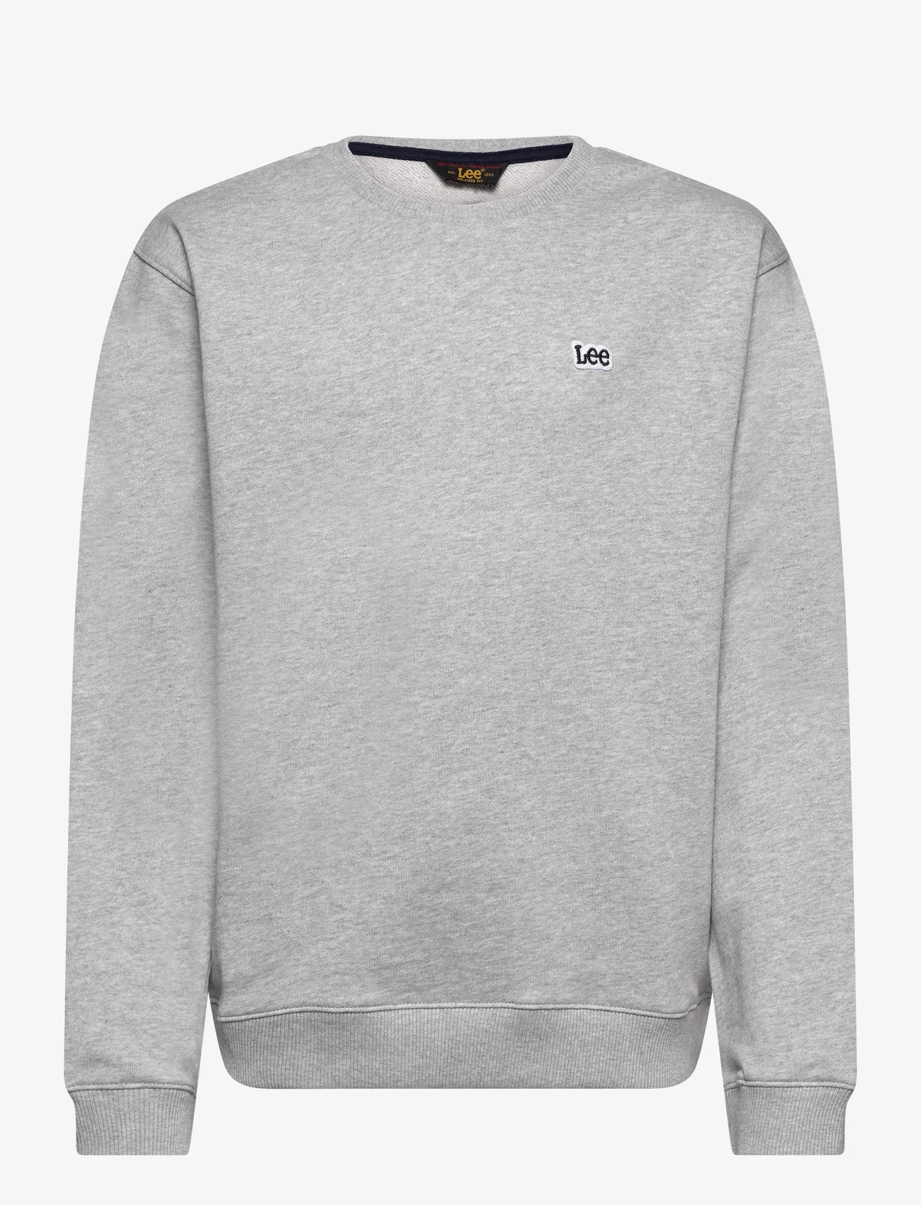 Lee Jeans - Badge LB Crew - sweatshirts - vintage grey heather - 0