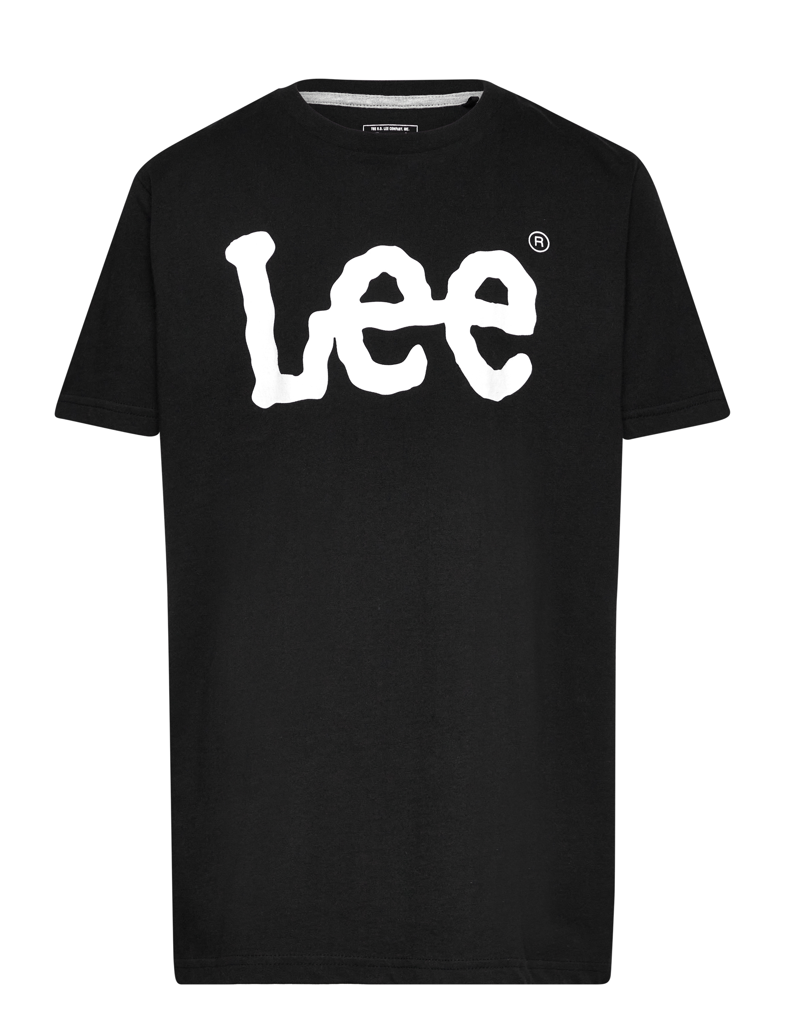 Lee Jeans Wobbly Graphic T-Shirt - Basplagg - BLACK / black