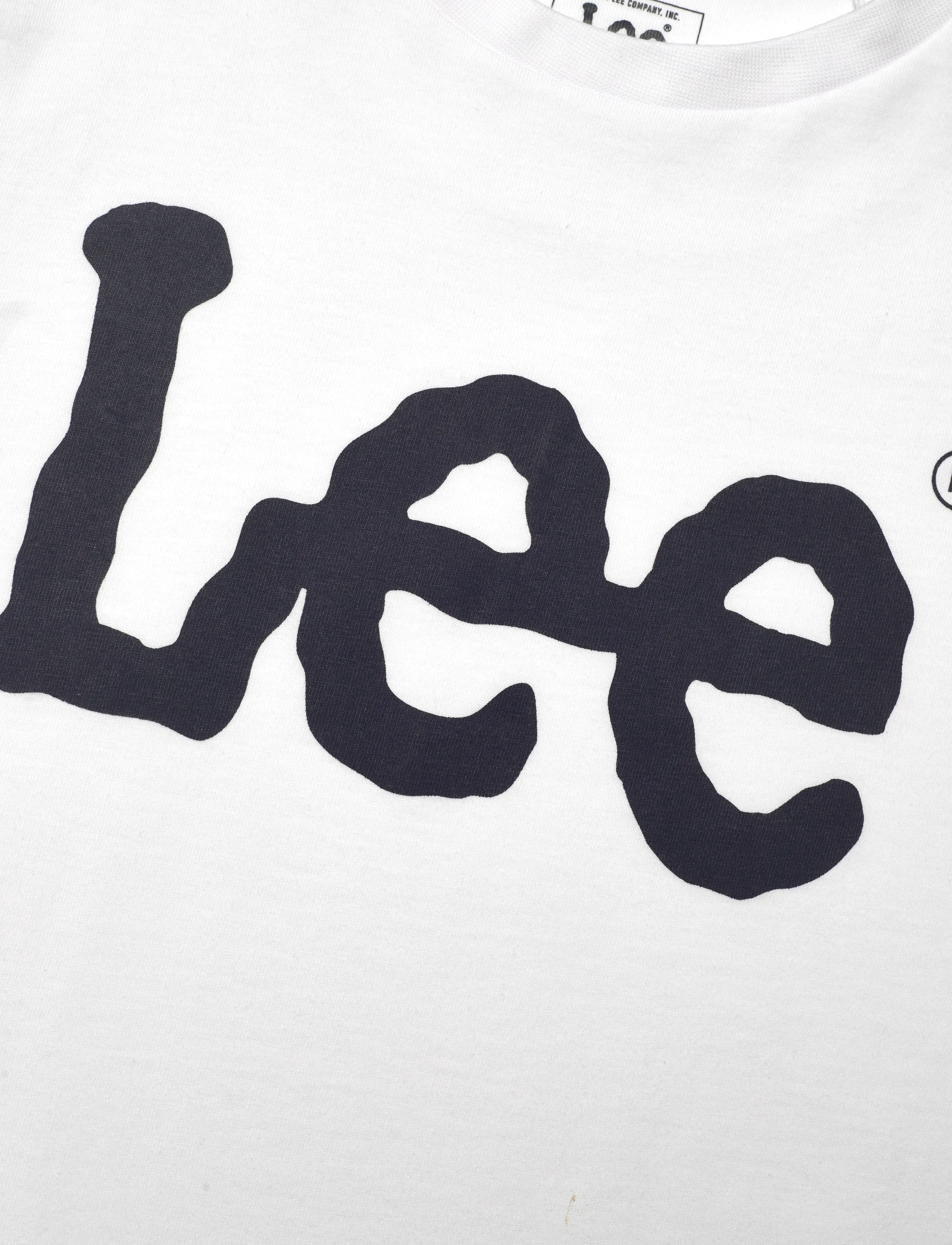 Lee Jeans - Wobbly Graphic T-Shirt - korte mouwen - bright white - 2