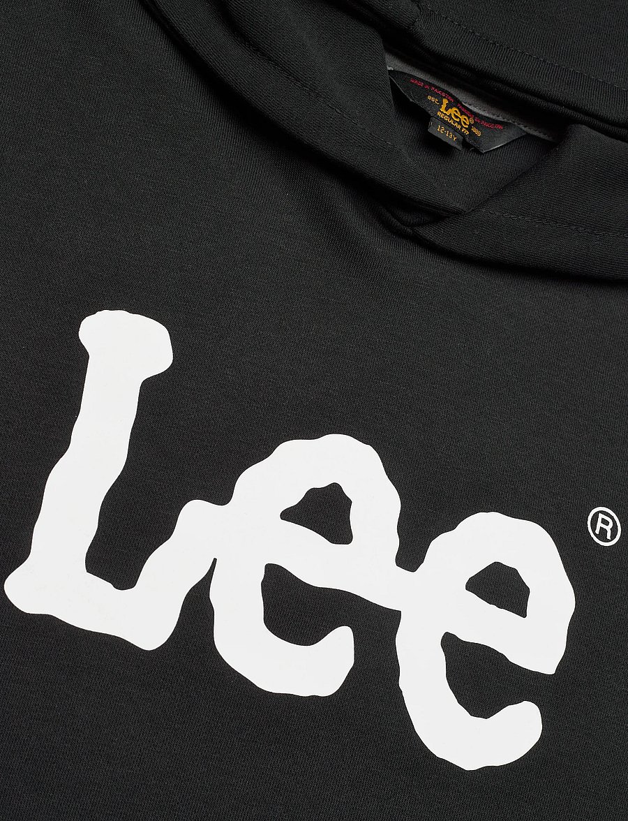 Lee Jeans - Wobbly Graphic BB OTH Hoodie - hettupeysur - black - 2