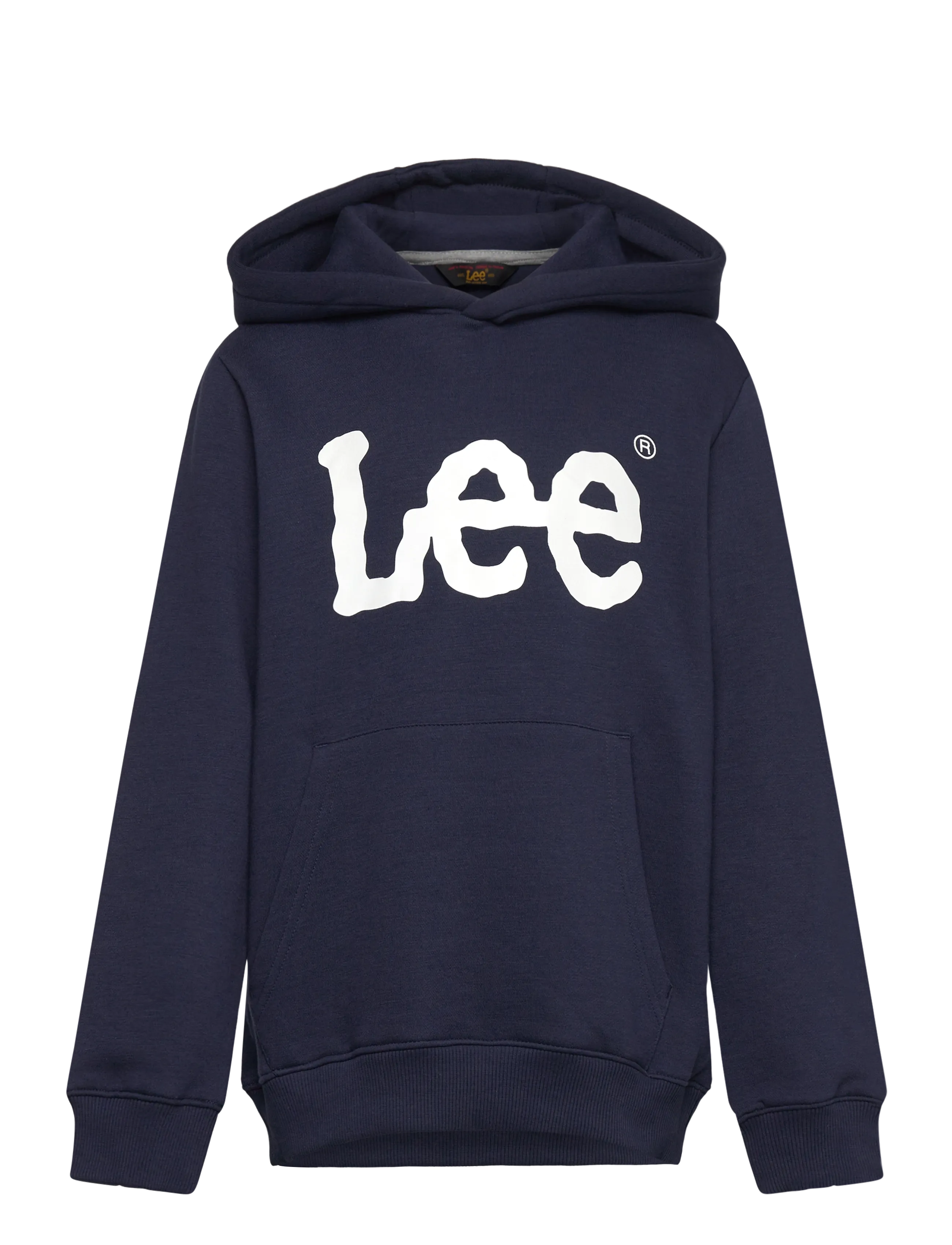 Lee Jeans Wobbly Graphic BB OTH Hoodie - Tøj - NAVY BLAZER / navy