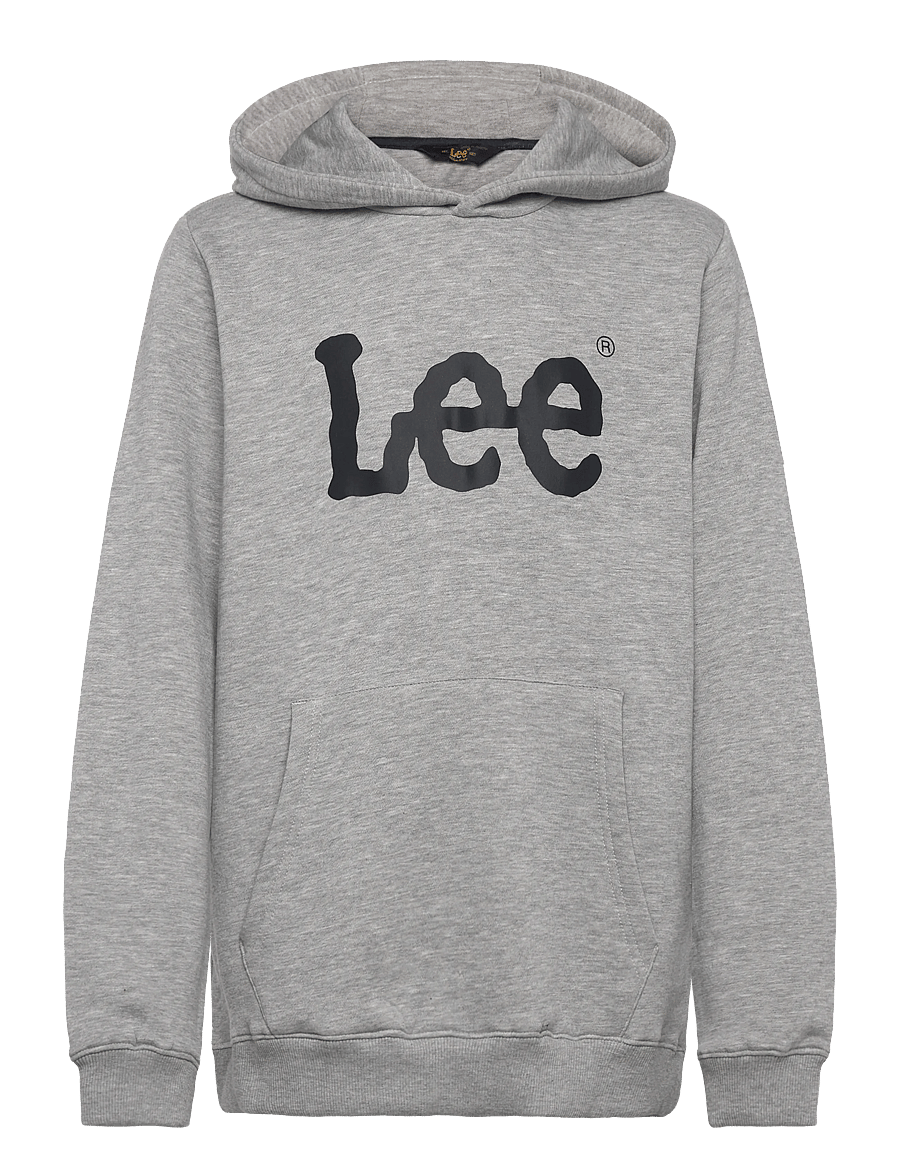 Lee Jeans - Wobbly Graphic BB OTH Hoodie - huvtröjor - vintage grey heather - 0