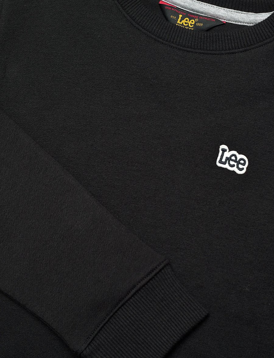 Lee Jeans - Lee Badge BB Crew - sweatshirts - black - 2